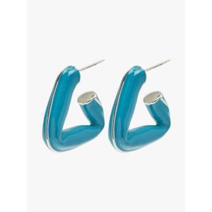 Bottega Veneta Sterling Silver Fold hoop earrings 665786DUMMYV5081DEL TP719813847