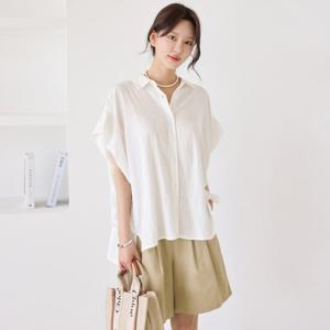 [모리스커밍홈]루즈핏 다람쥐 블라우스_M2507BL055B