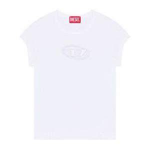 디젤 반팔 티셔츠 A06268 0AFAA100 White