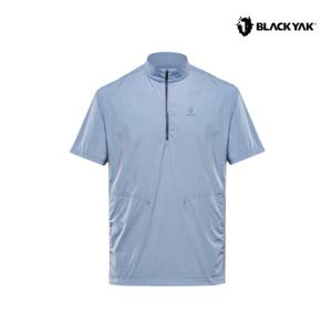 [블랙야크 (행사)]남성 기능성 우븐 집업 반팔티셔츠 M미드우븐집업티S 1BYTSM3026 NW