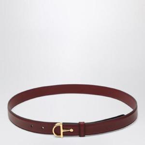 GUCCI Rosso Ancora thin belt with half buckle 836993AAEC2RGUC-6207