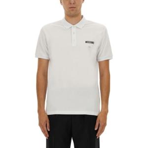 모스키노 폴로 티셔츠 16015242 1001 WHITE