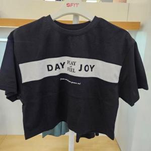 에스핏 HC30 루즈핏 크롭 반팔 티셔츠 SJY304-FKRT09