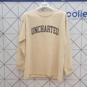 에꼴리에 TC01 블러 레터링 바이오 라운드티 25C0407