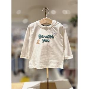 블루독베이비 10 25FW가을신상 (IV)해피 도기 티셔츠B (45A1433002)