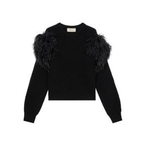 블루마린 스웨터 A522M618A N0990 Black