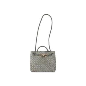 BOTTEGA VENETA 보테가 베네타 안디아모 스몰 그레이 숄더백 2138385
