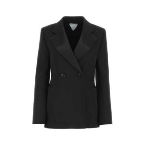 보테가베네타 수트 자켓 716069VKIV0 1000 Black