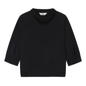 [베스띠벨리]버튼배색하이넥밴딩블라우스_BJBAH2404