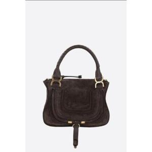 CHLOE Marcie small handbag in suede CH25AS628Q0724X