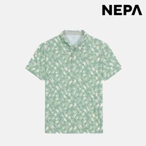 네파[택가 79,000원]남성 도노 패턴 폴로티셔츠 7L35212