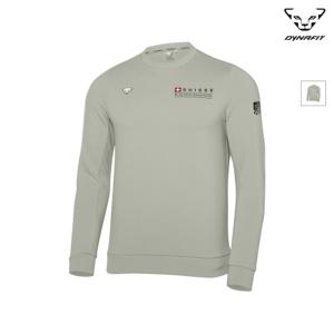 [다이나핏] (택가 119,000원) 라이트카키 남성 PDG (피디지) 2.0 맨투맨 YUW23252K6