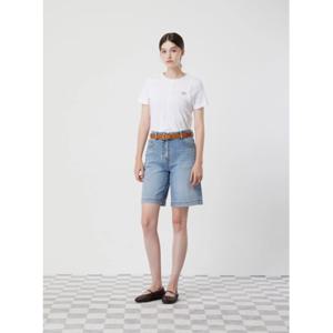 [CC콜렉트] 시스루 배색 하프슬리브 티셔츠 (C252PSM054)