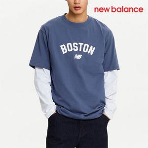 [뉴발란스] 반팔티 /H23- NBNEE2S031 59 / MT41561 UNI BOSTON 반팔티 (SEMI-OVER FIT)