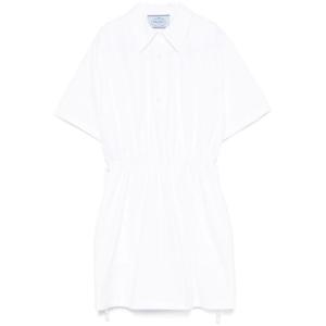 프라다 미디 원피스 P3O94CSOOO 1XV2F0009 White