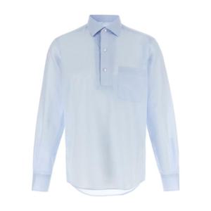 에르메네질도제냐 셔츠 A00237352 Blue