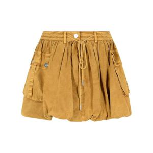 가니 숏 스커트 W0654598 Beige