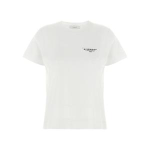 지방시 반팔 티셔츠 BW70FJP75N100 White Black