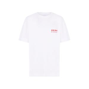 지방시 반팔 티셔츠 BM71JA3YJ5100 White