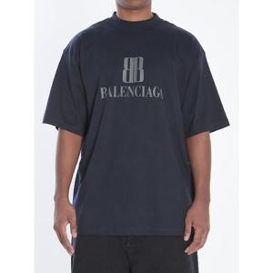 BALENCIAGA BB T-shirt in cotton 7642351083
