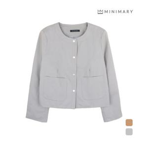 [미니마리] 라운드미니멀자켓 (MM43JK21)
