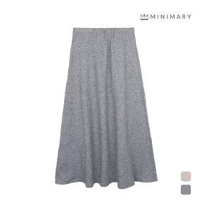 [미니마리] 밴딩니트플레어스커트 (MM43SK04)