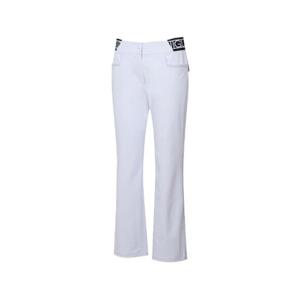 와이드앵글골프바지 KQJ WWM24372IC 여성 CO 오비 이밴드 부츠핏 팬츠 L (ICE BLUE)