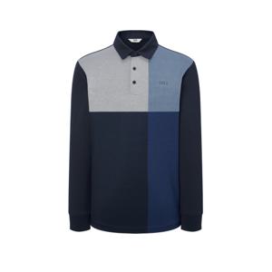 닥스 골프 남성 24FW 스테디셀러컬러블럭 스트레치 긴팔 폴로티셔츠 (NAVY) WGTS4C101N2