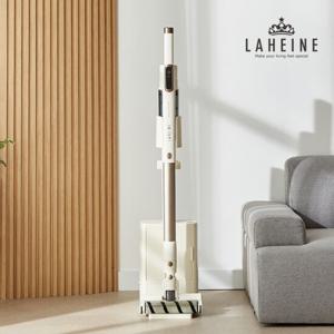 라헨느 더 퀸 슬림 플러피 듀얼헤드 BLDC 클린스테이션 무선청소기 LHN-VS800W