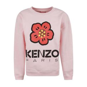 Kenzo 로고 프린트 크루넥 스웨트셔츠 FD52SW036W4ME 34 TP946435392