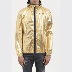 꼼데가르송 메탈릭 골드 후드 윈드브레이커 LAZJ508051 GOLD