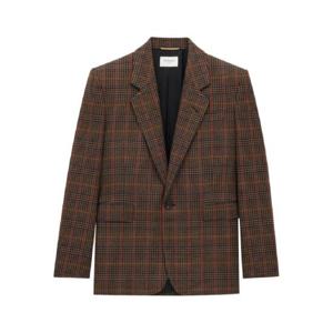 25 SS 생로랑 checked single breasted wool blazer 842593Y3J592034 TP441151791