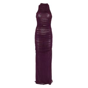 25 SS 아멘 halter neck mesh maxi dress AMW25510204 TP441145802