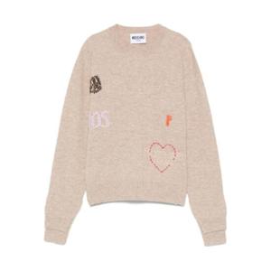 25 SS 모스키노 로고 자수 스웨터 K1A09328206 TP441140530