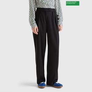 [베네통] Pintuck long wide pants 3F_4962DF03Y_700