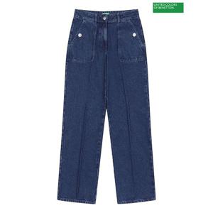 [베네통] Big pocket wide pants 3F_45F8DF04T_901