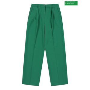[베네통] Pintuck wide pants 3F_49HHDF05E_1U3