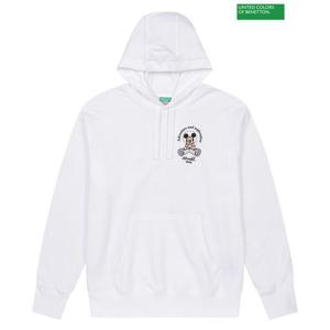 [베네통] Mickey hood sweater 3F_3J68U2019_101