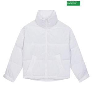 [베네통] Basic high-neck down padding 3F_2JF8DN00M_WH