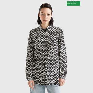 [베네통] Pattern point shirt 3F_5T17DQ04R_71W