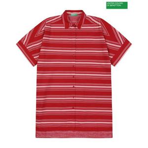 [베네통] Color stripe dress 3F_4RDLDV055_66N