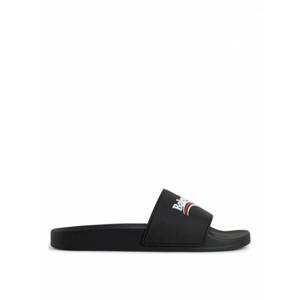 [BALENCIAGA] 라프리마 남성 플립 플랍 로고 슬라이더 776818W1S801096 블랙 /8