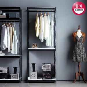 [스피드랙]드레스룸 행거 800x400x1500 3단(행거봉 1)
