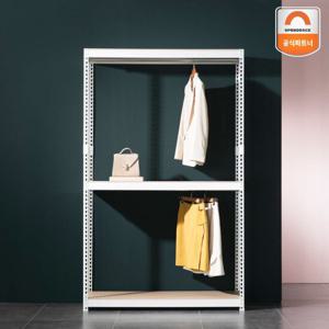 [스피드랙]드레스룸 행거 800x600x2100 3단(행거봉 2)