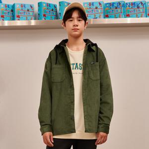 [오션스카이] 공용 오버핏 코듀로이 셔츠-AFJU5402D0V