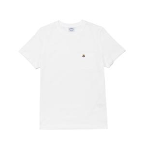 [브룩스브라더스] BB_[여성] 22SS 여성 수피마 코튼 골든 플리스 티셔츠 (화이트) (87100005)