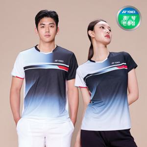 요넥스 233TS003M 233TS004F 남성 여성 배드민턴 반팔 티셔츠