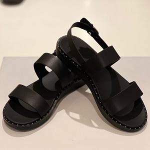 핏플랍24/SS 바라 레더 여성 샌들 FFSO4E135BK 블랙