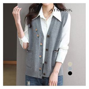 [앳마크]ATMARK 라인포인트자수버튼베스트_AA46VT007G