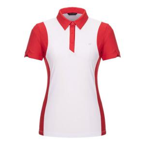 [힐크릭]여성골프반팔티  H422 여성 배색라인TS RED  1HCTSM4621